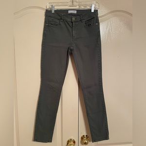 LOFT Green Skinny Jeans Sz 26/2